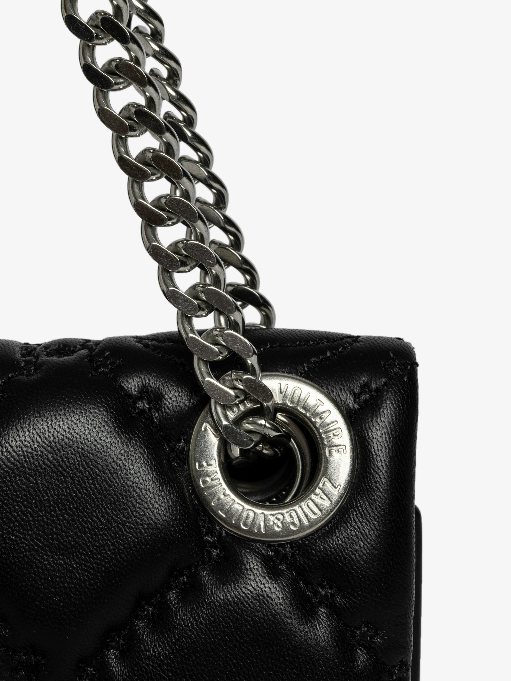 Rock II Quilted Monogram Clutch - 4