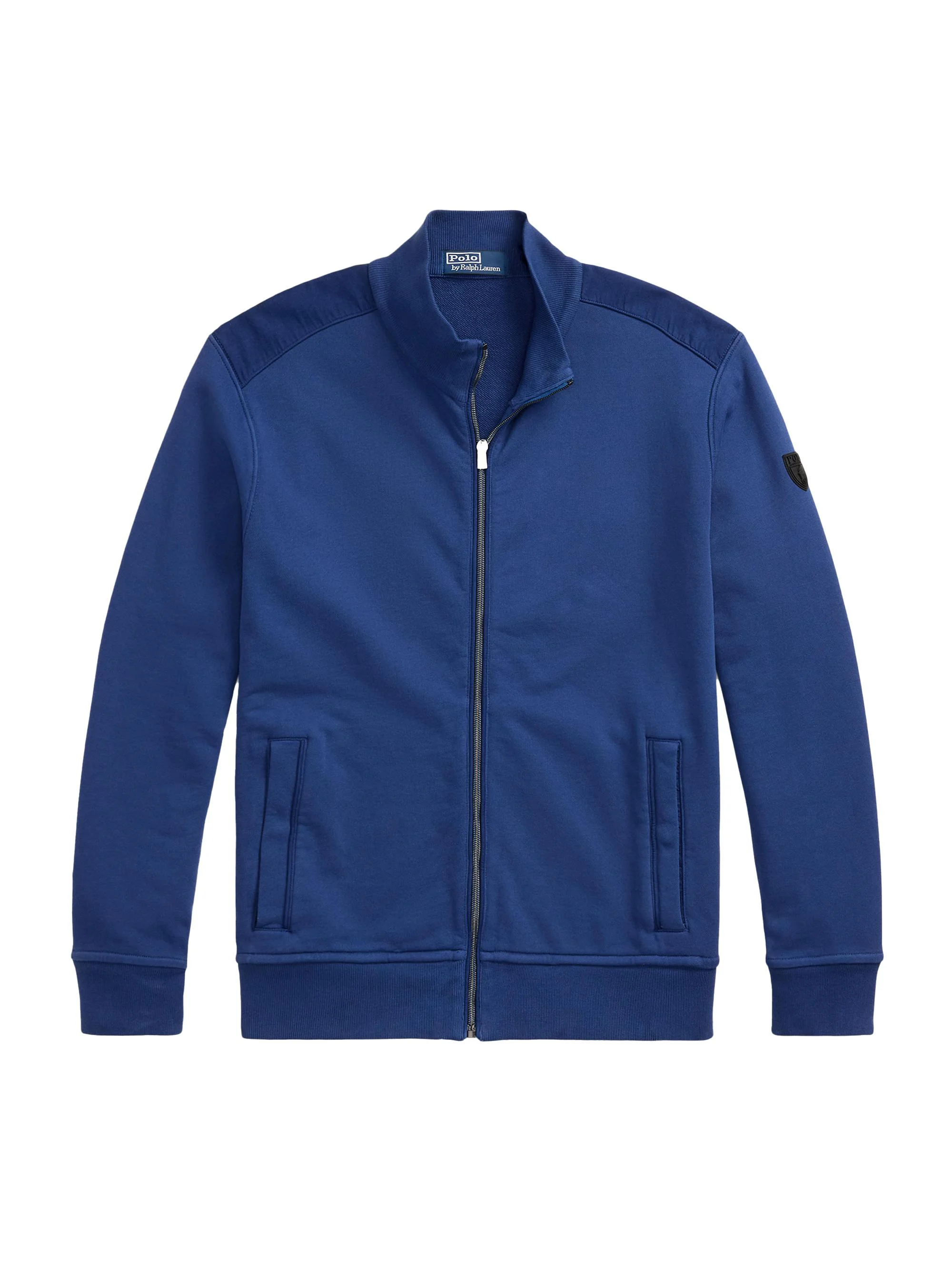 Men's French Terry Track Jacket - Annapolis Blue - 1