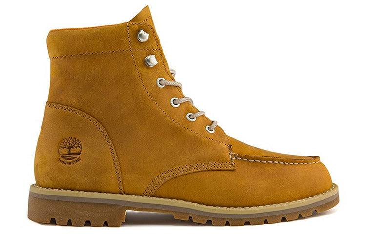 Timberland Redwood Falls Waterproof Moc-Toe Wide-Fit Boot 'Wheat Full-Grain' A2EE3 - 2