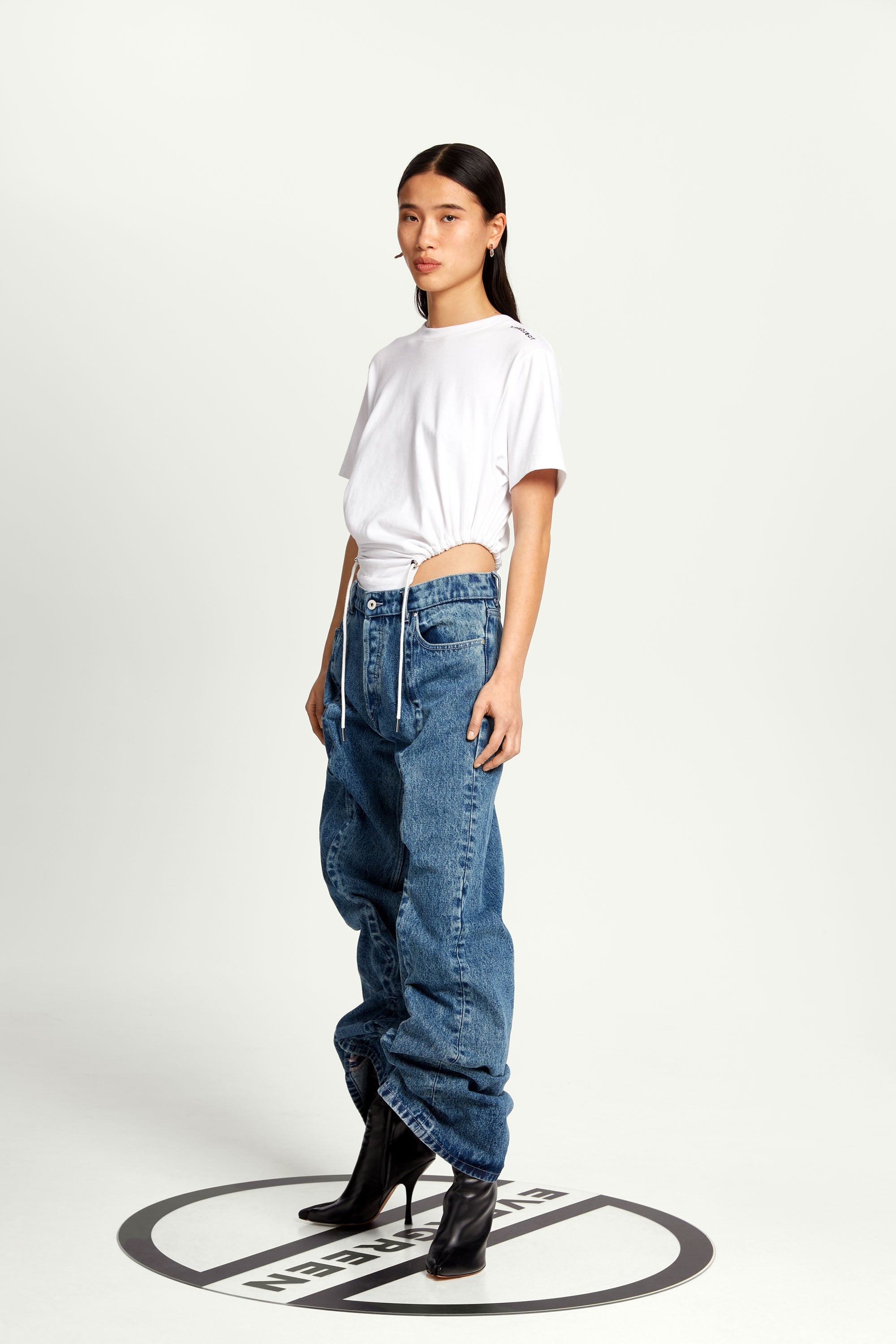 Classic Ruched Body T-shirt - 5