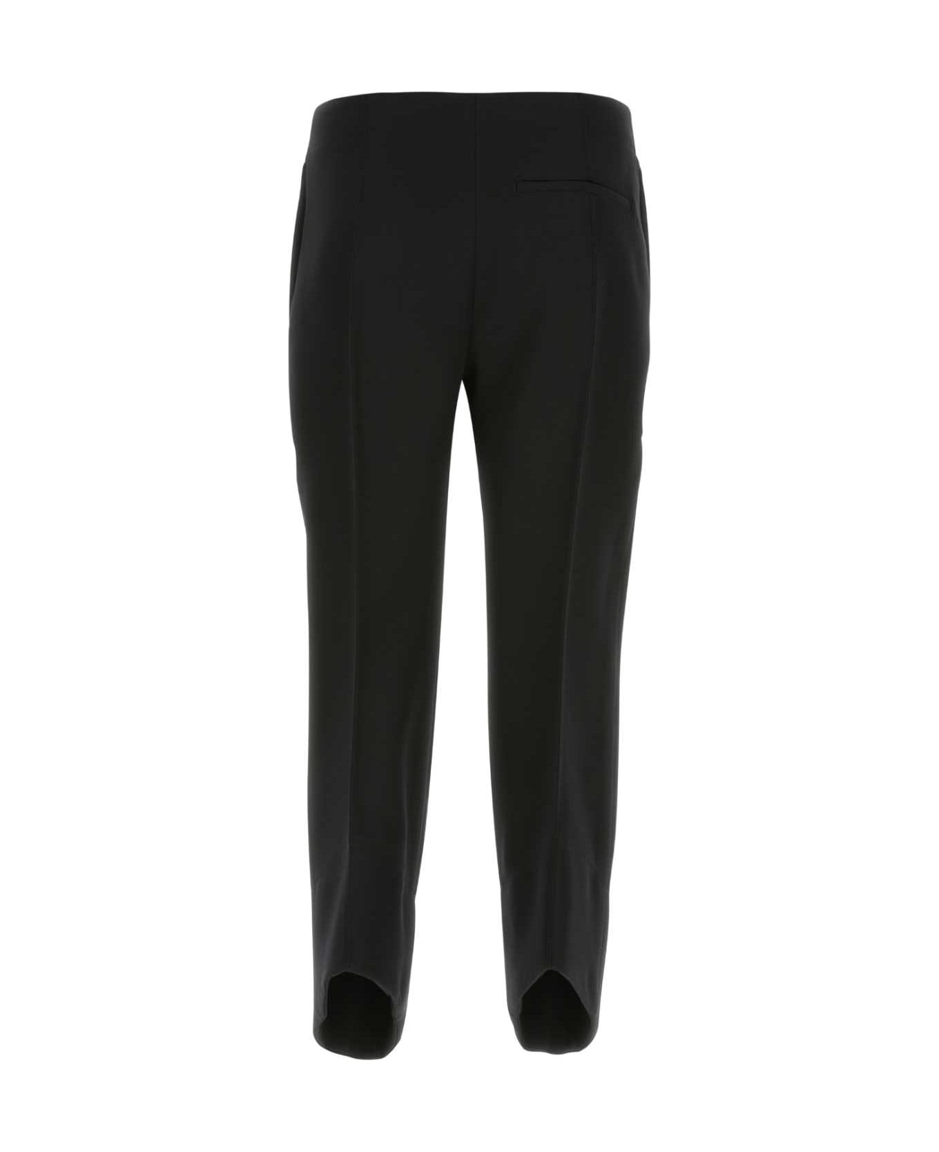 Black Wool Pant - 2