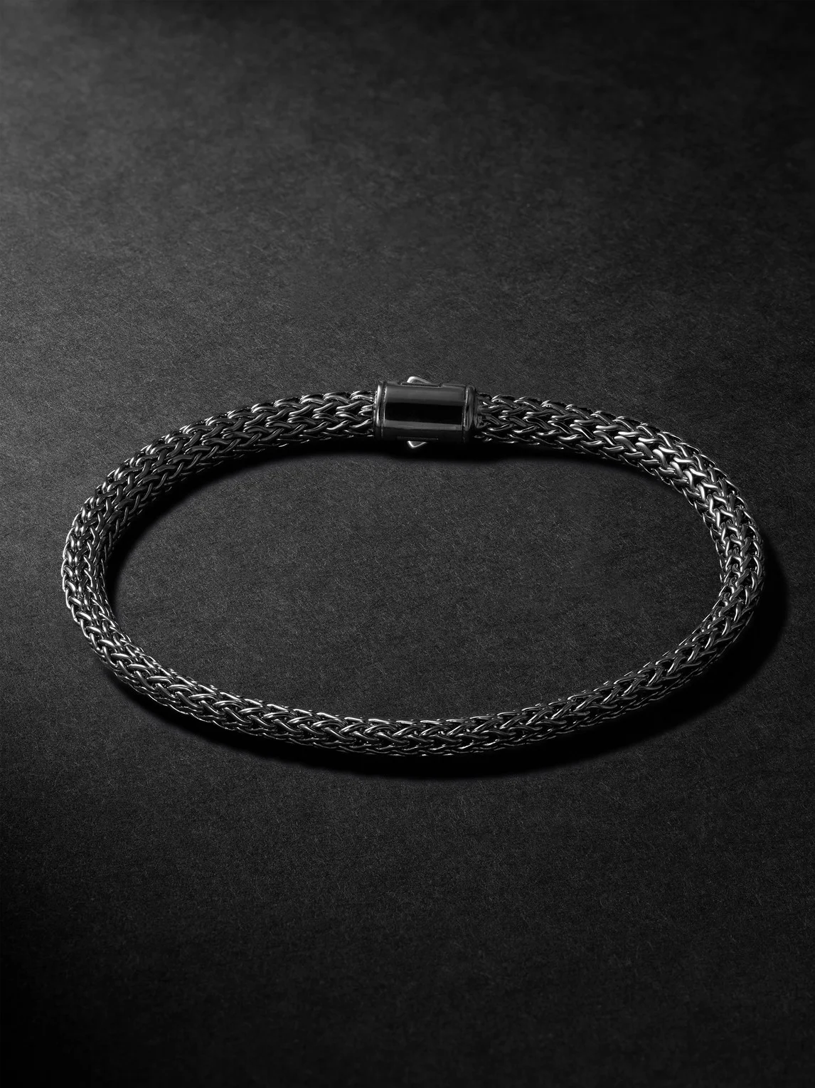 Icon Rhodium-Plated Sterling Silver Bracelet - 1