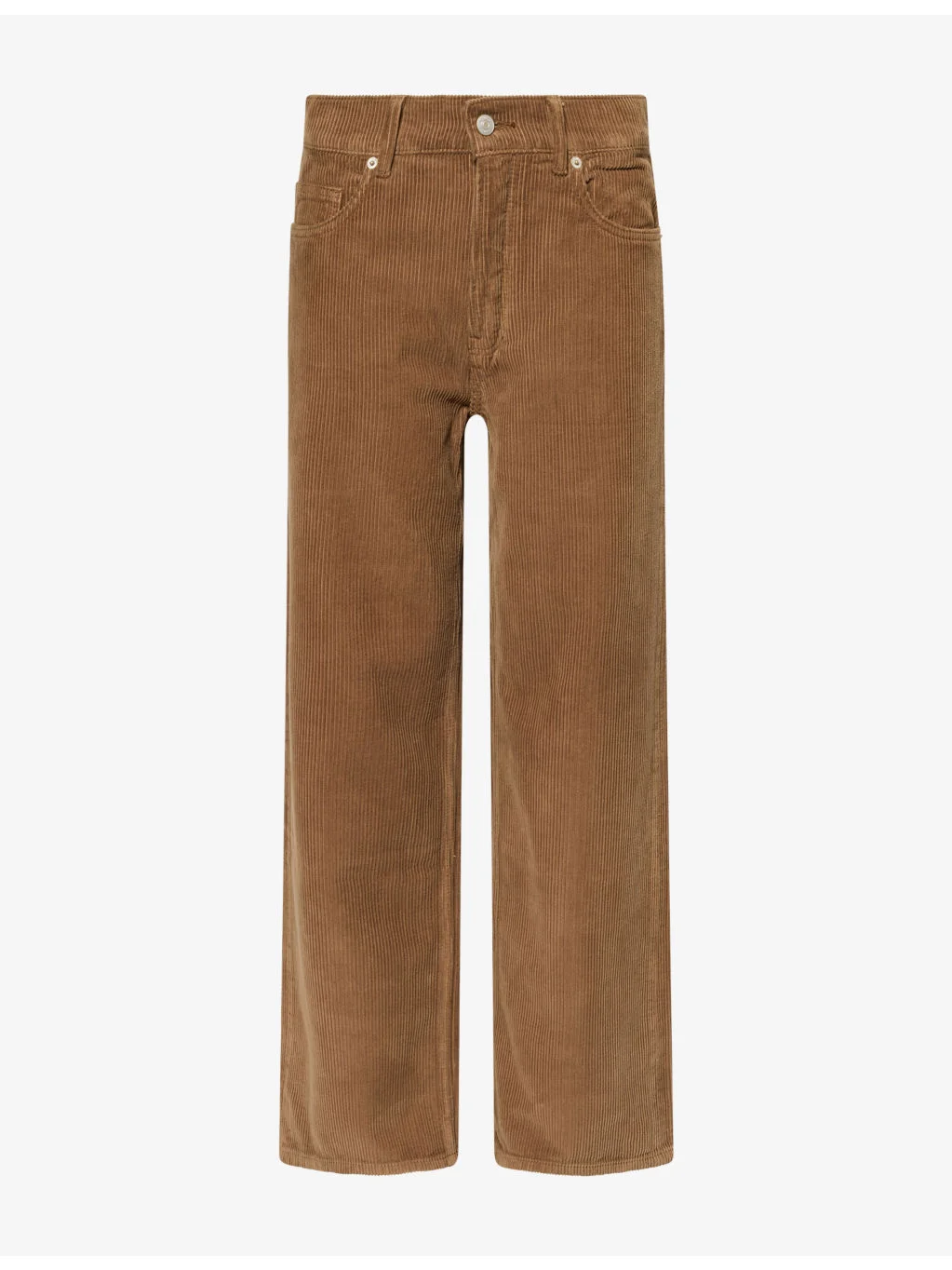 Clyde Low-Rise Baggy Corduroy Jeans - 1