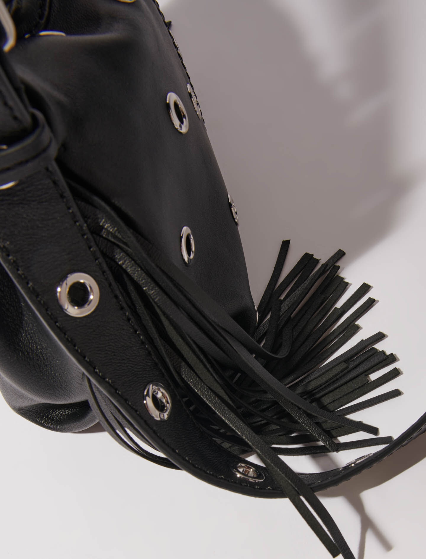 Miss M Mini eyelet leather bag - 4