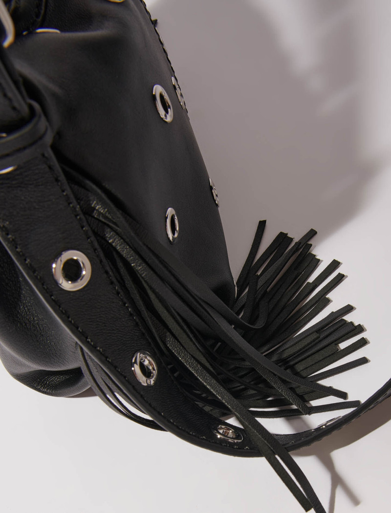 Miss M Mini eyelet leather bag 4