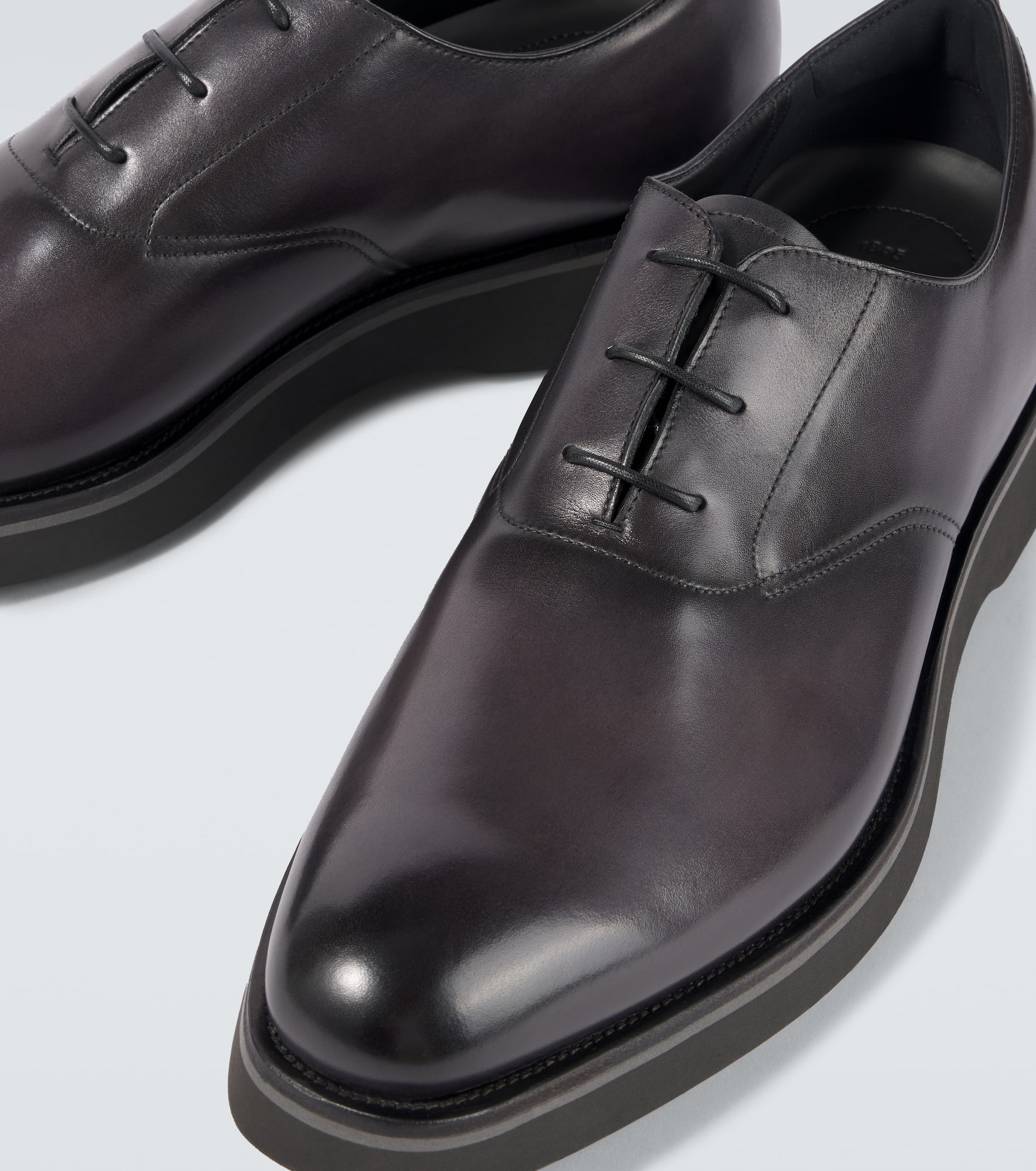 Alessio leather Oxford shoes - 3