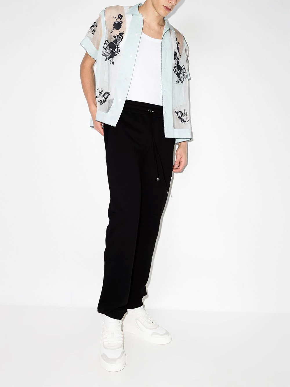 logo-print track pants - 5