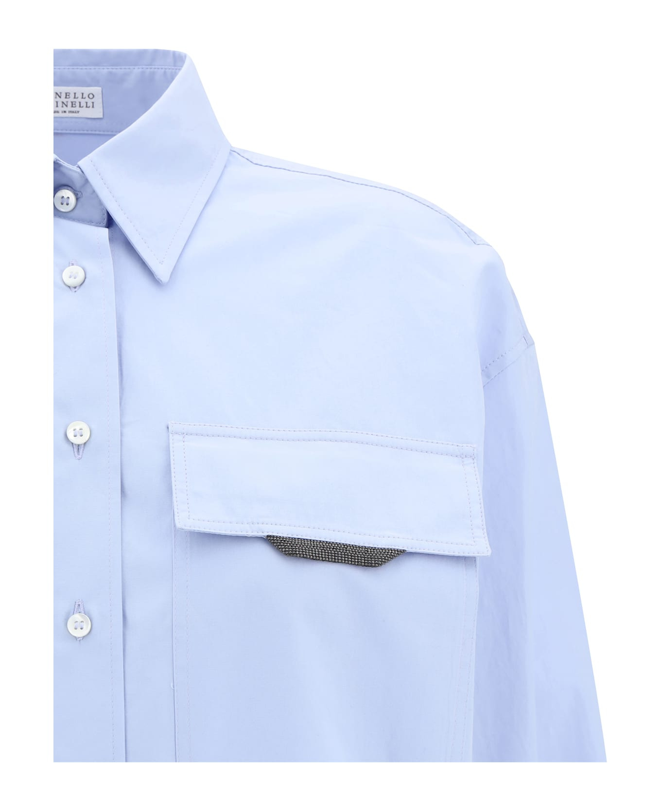 Shirt With Iconic Jewelry Detail - 3