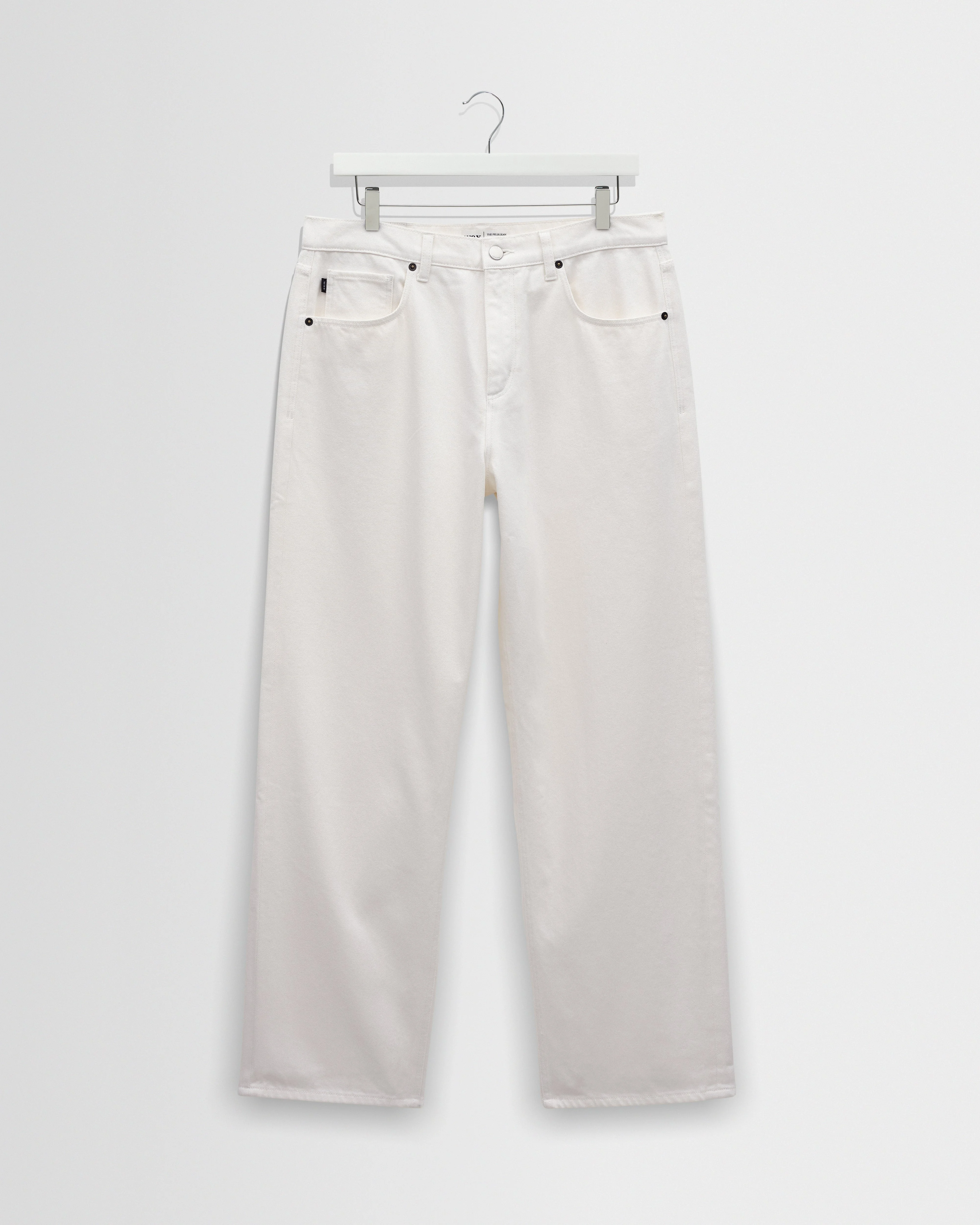 Felix - Off White Loose Fit Denim Jeans - 1