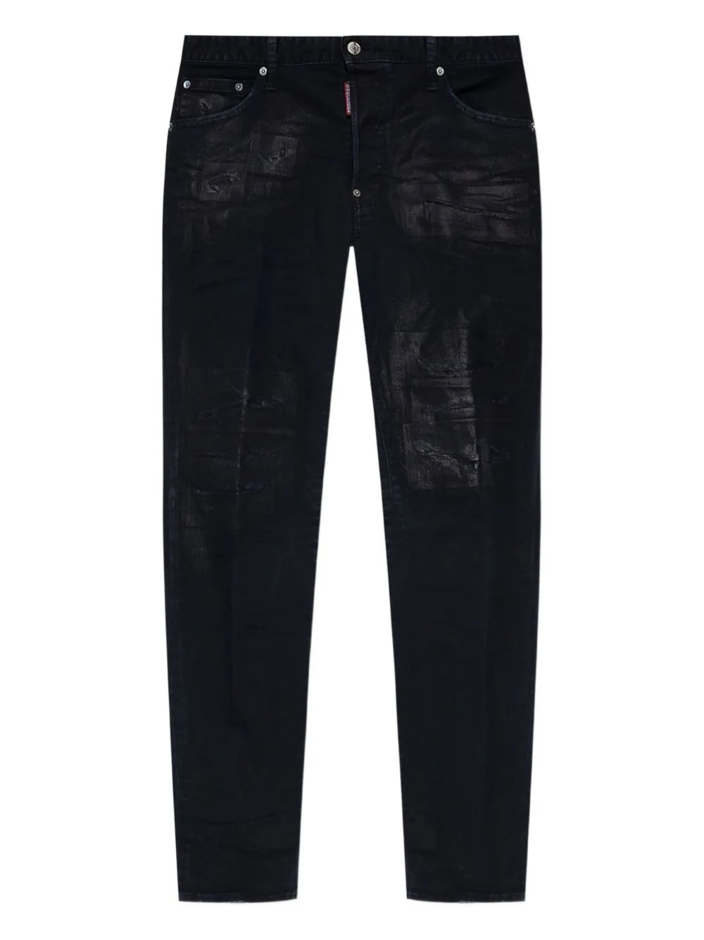 distressed-effect jeans - 1