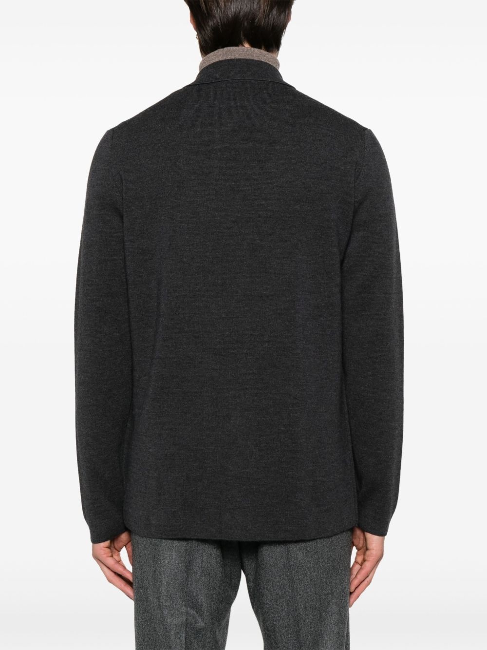 knitted blazer - 4
