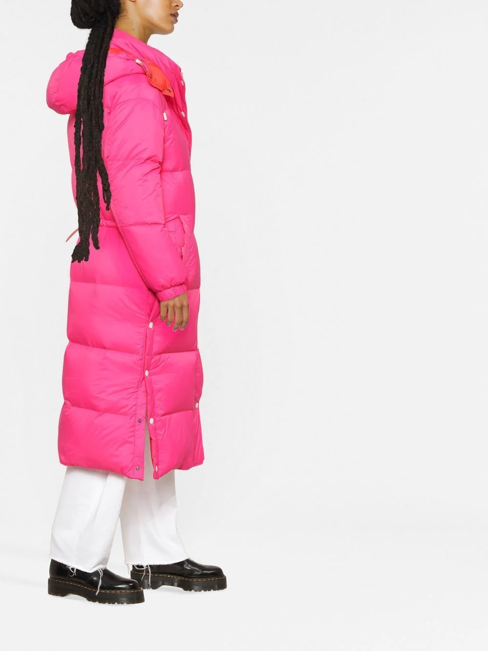 hooded padded coat - 4