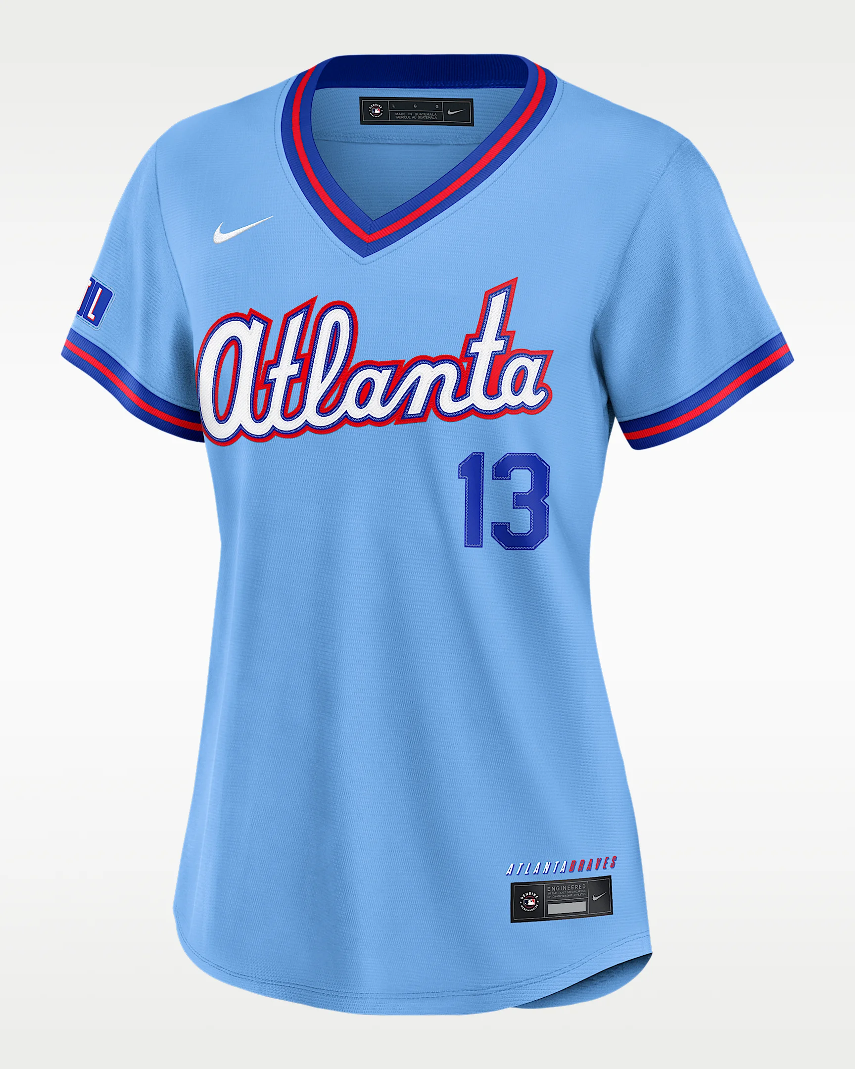 Ronald Acuña Jr. Atlanta Braves City Connect Women's Nike MLB Stadium Jersey - 1