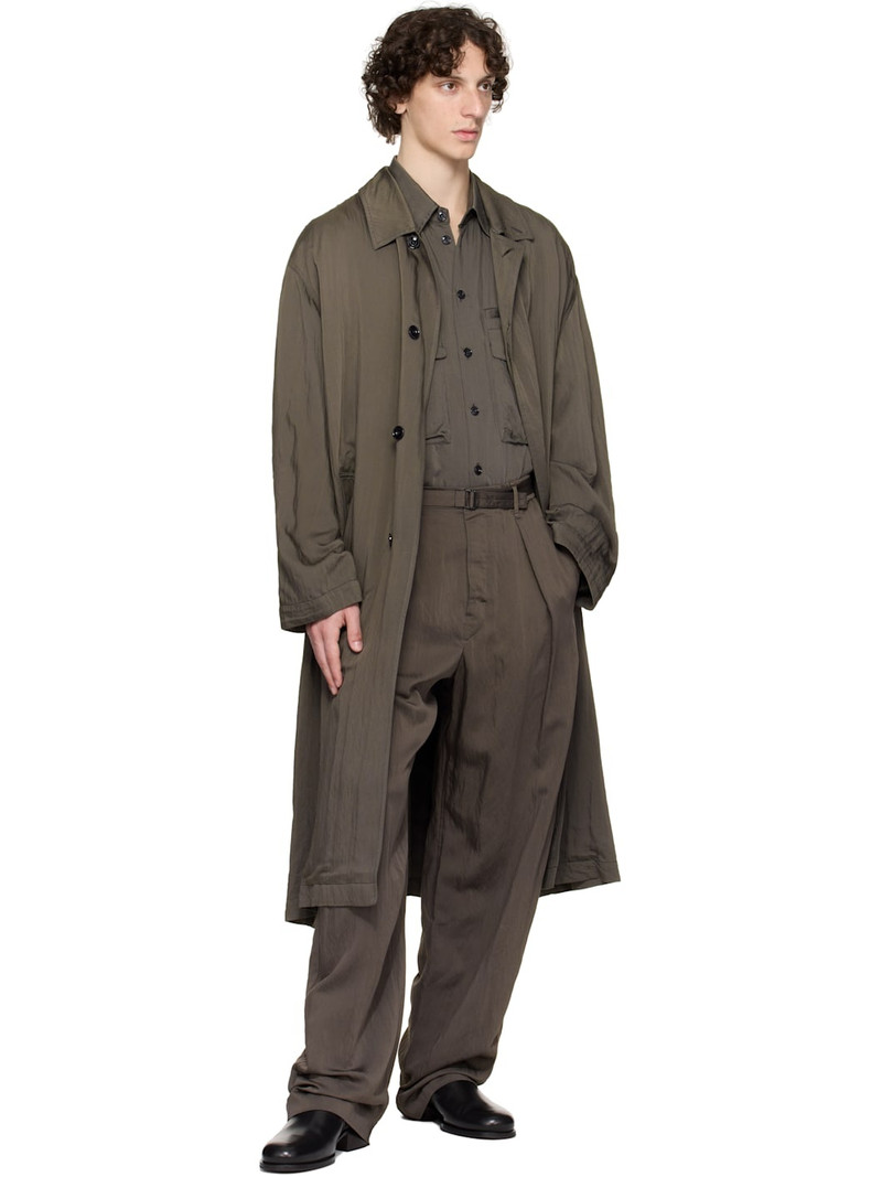 Lemaire Gray Ultra Light Coat outlook