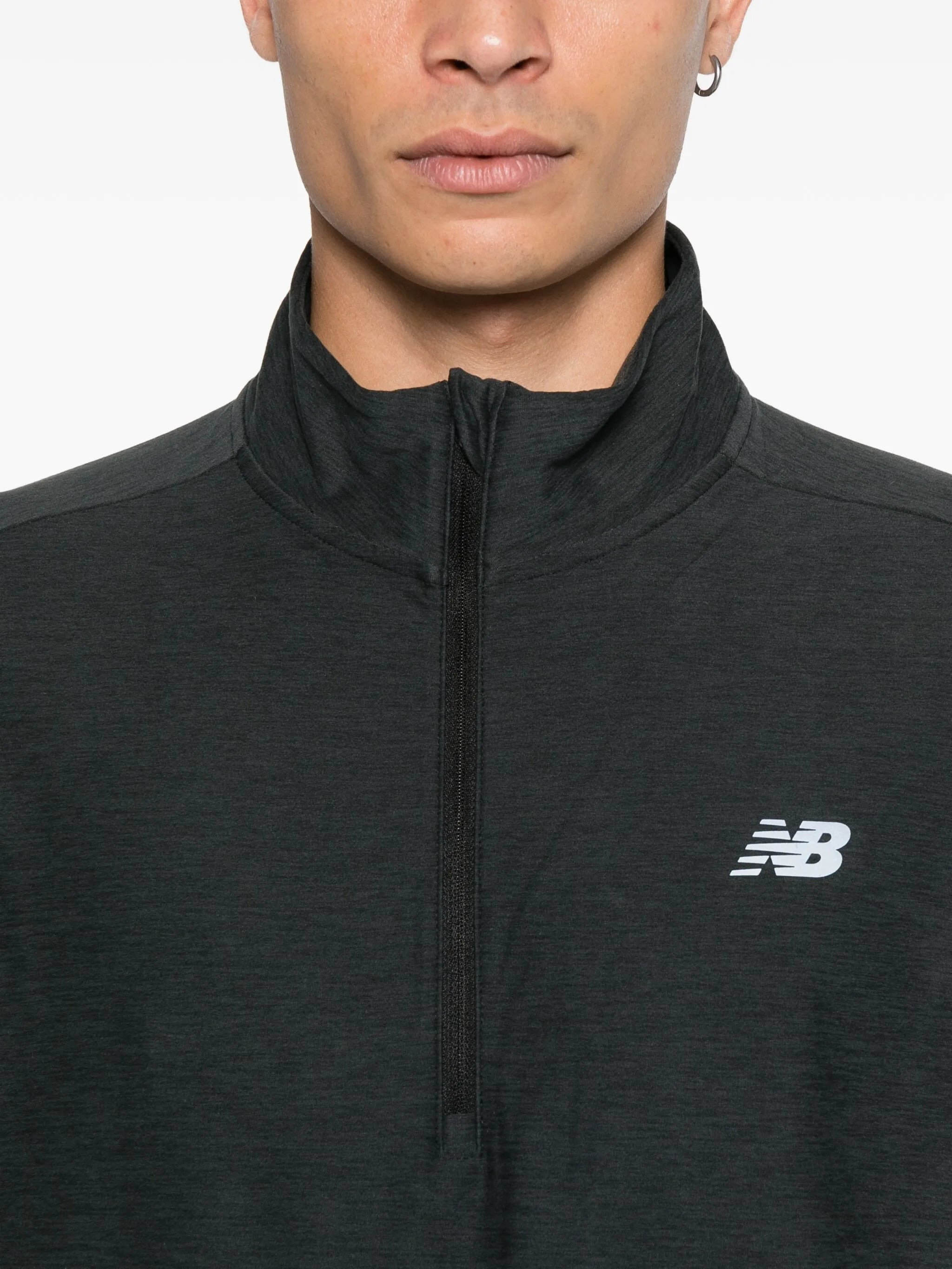 New Balance Half-zip Long-sleeve Top - 3