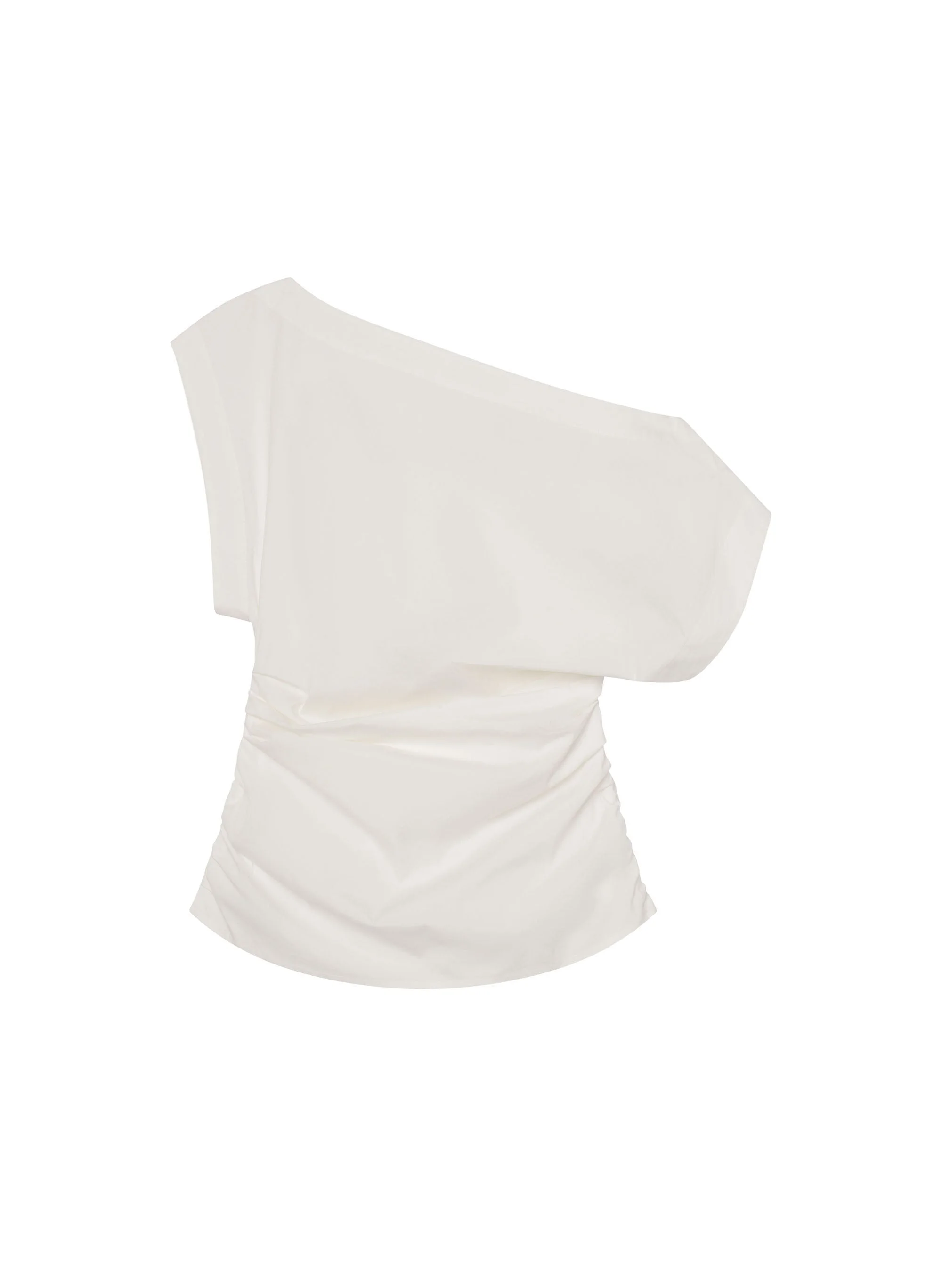 Nara Stretch Cotton Off Shoulder Top - 1