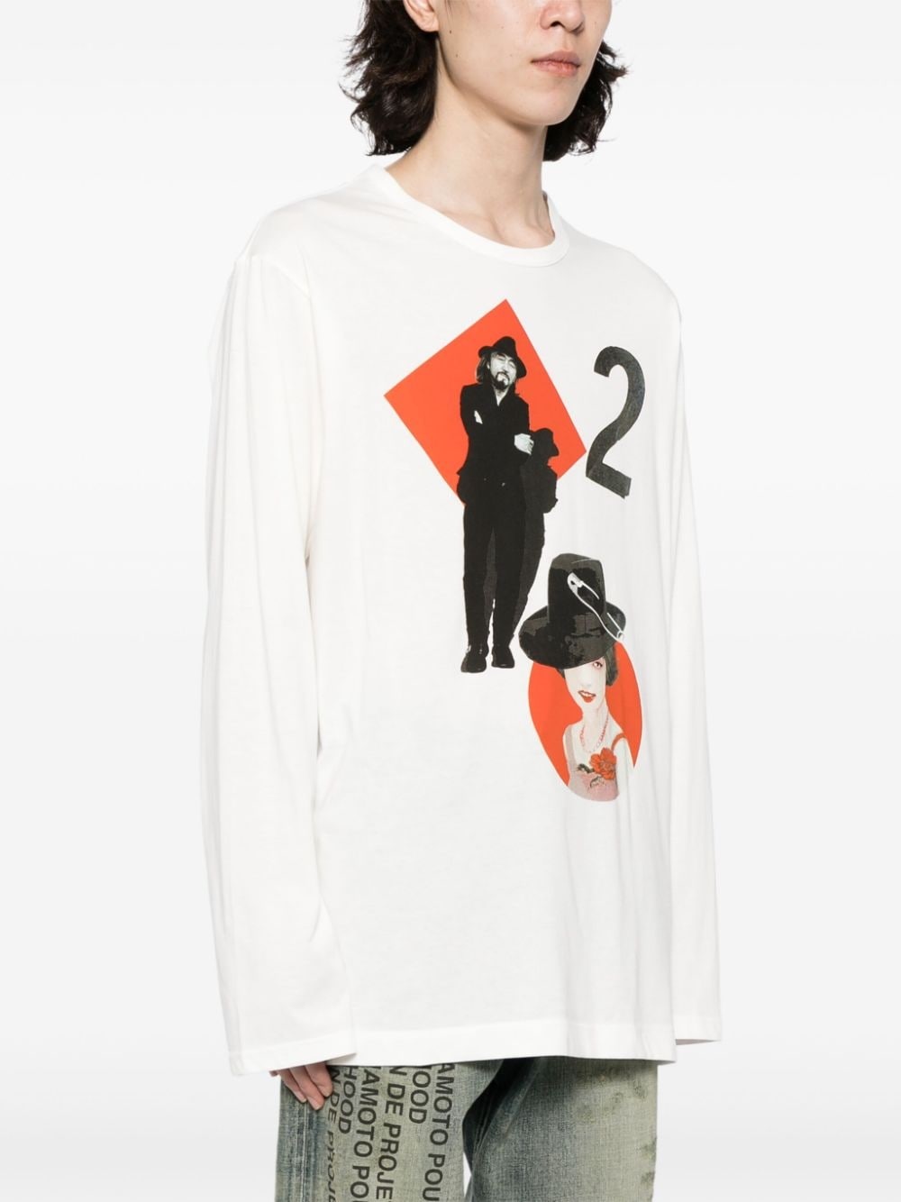graphic-print cotton T-shirt - 3