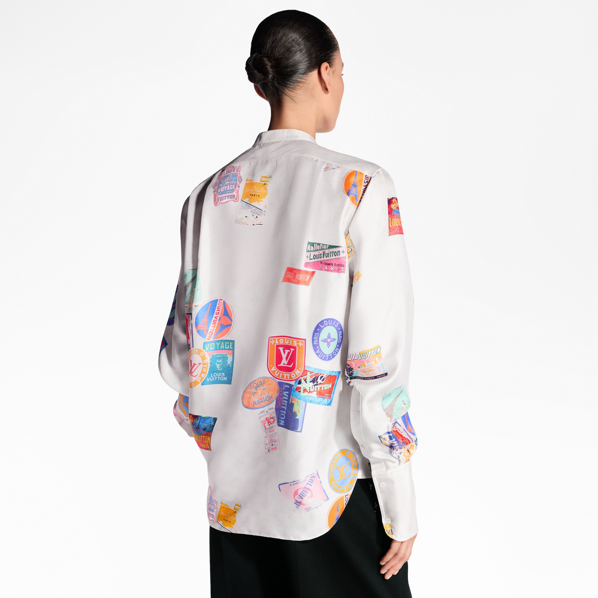 Mahina Patch Silk Shirt - 5