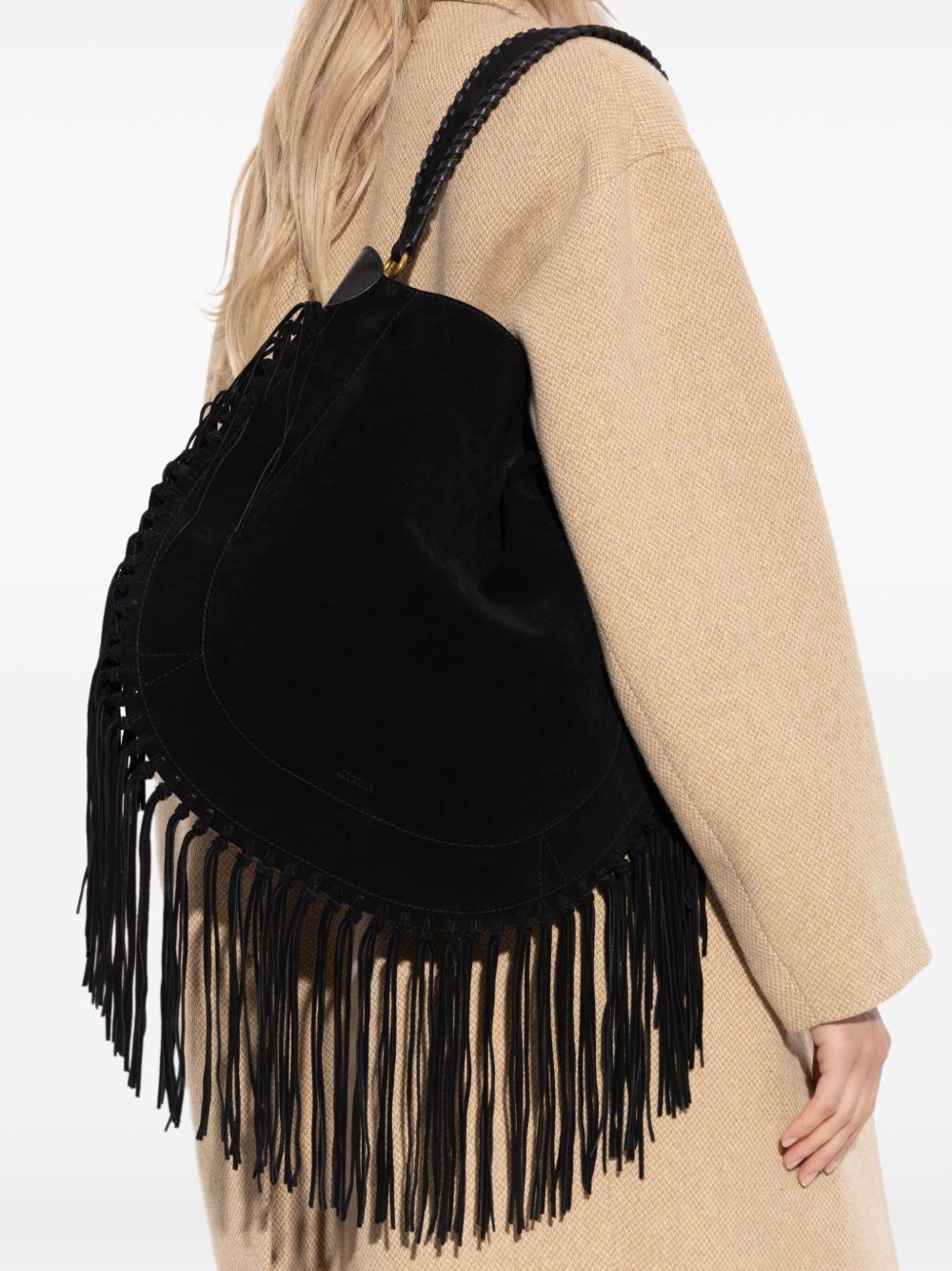 fringed shoulder bag - 2