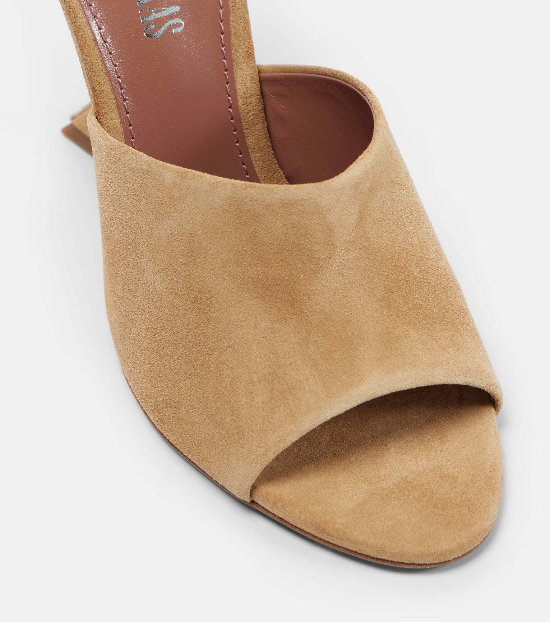 Nina 105 suede mules - 5
