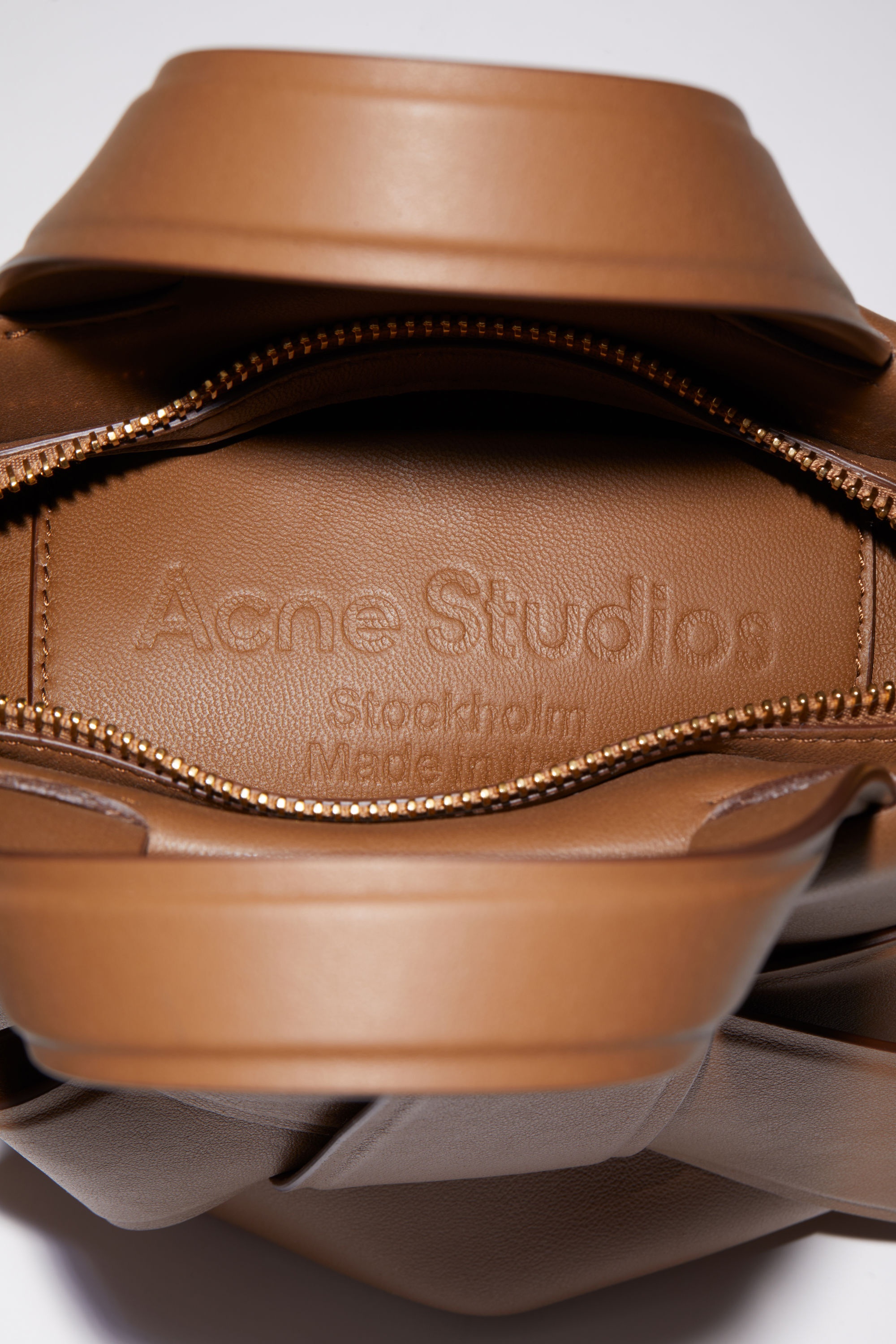 Micro tote - Camel brown - 9