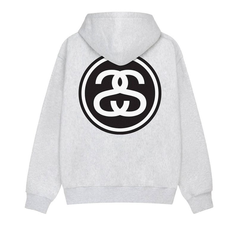 Stüssy Stussy SS-Link Hoodie 'Ash Heather' outlook