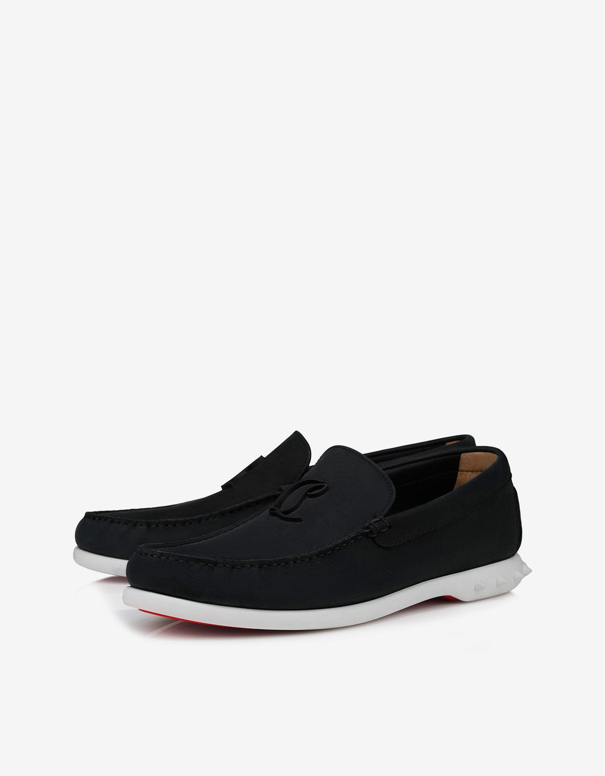 Christian Louboutin Black Moonkel Loafers - 6