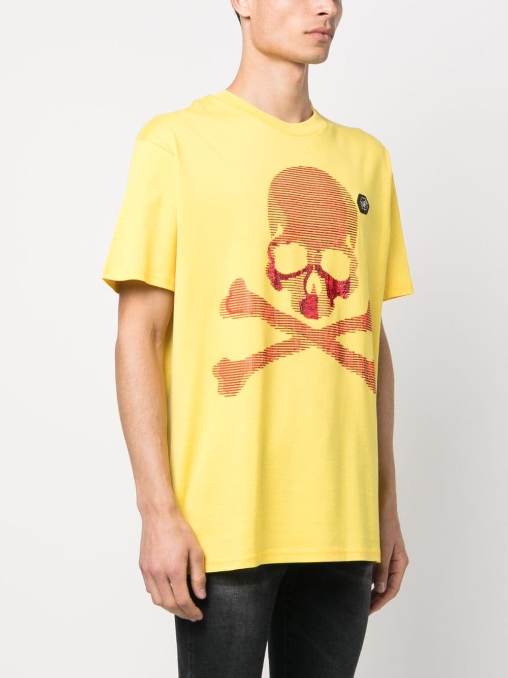 skull-print short-sleeve T-shirt - 3