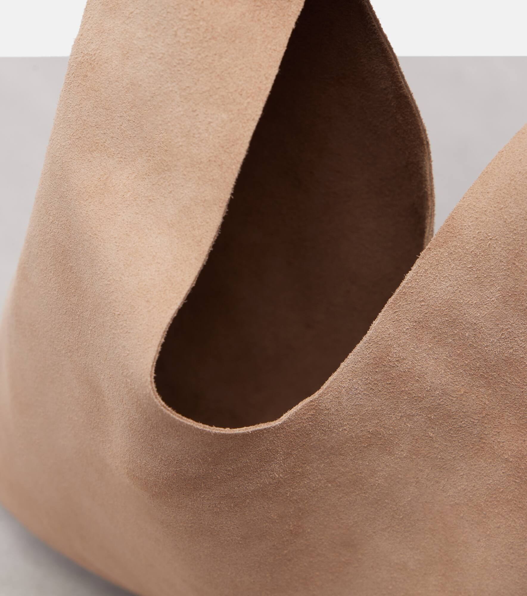 Bindle Small suede tote bag - 3