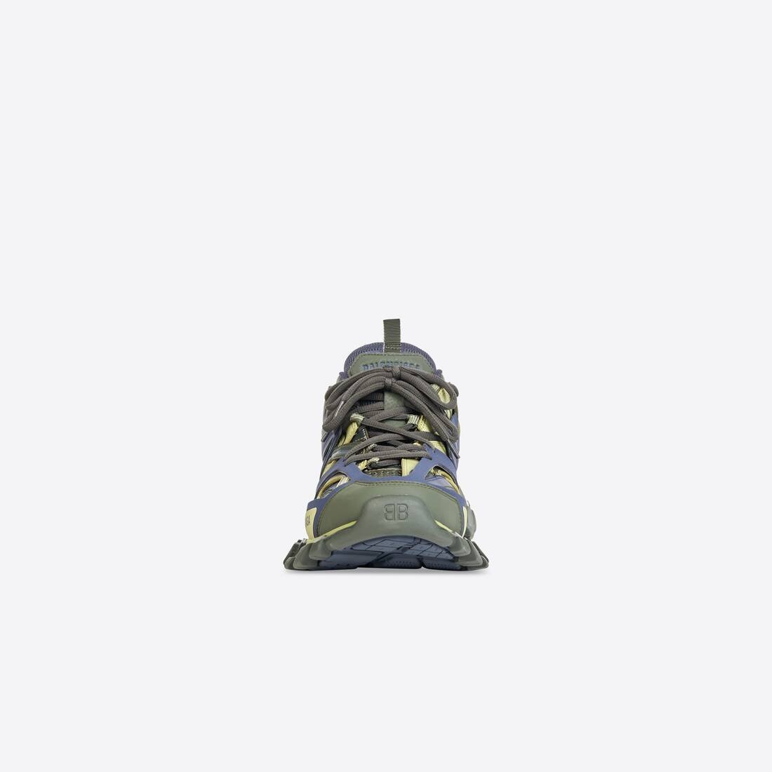 Men's Track Sneaker in Green - 3