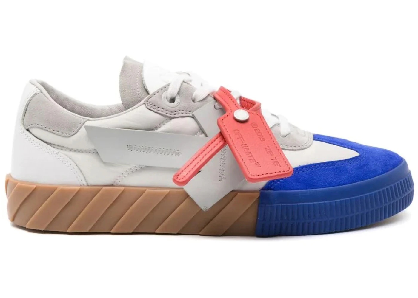 OFF-WHITE Vulc Low Floating Arrow Blue Fluo Green - 1
