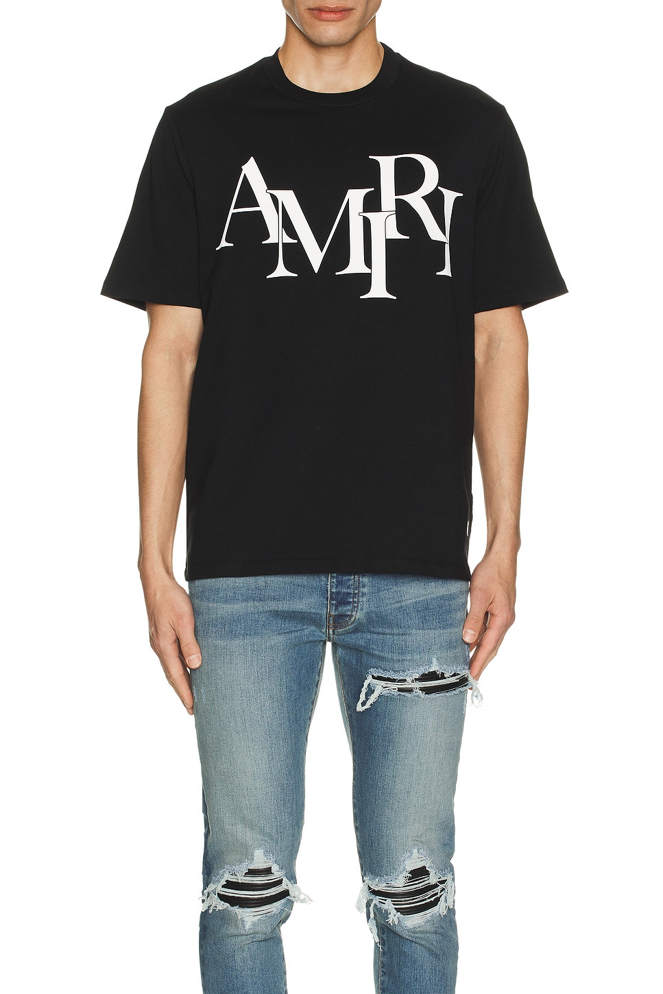 Staggered Logo Tee - 3