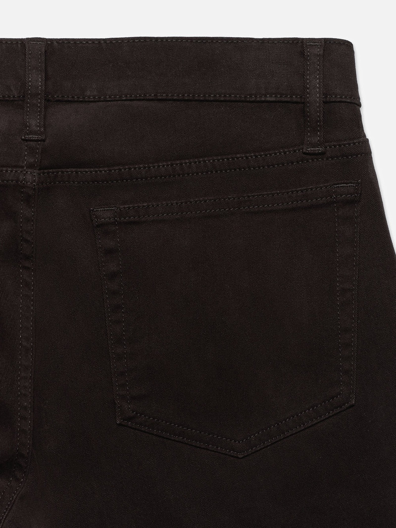 L'Homme Slim Brushed Twill in Washed Black 2