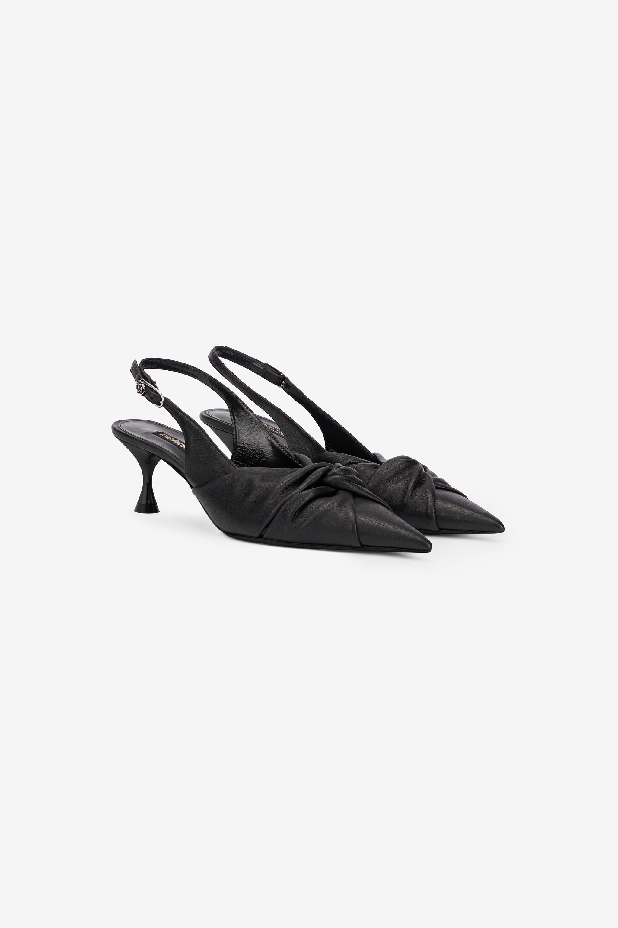 Leather Slingbacks - 2