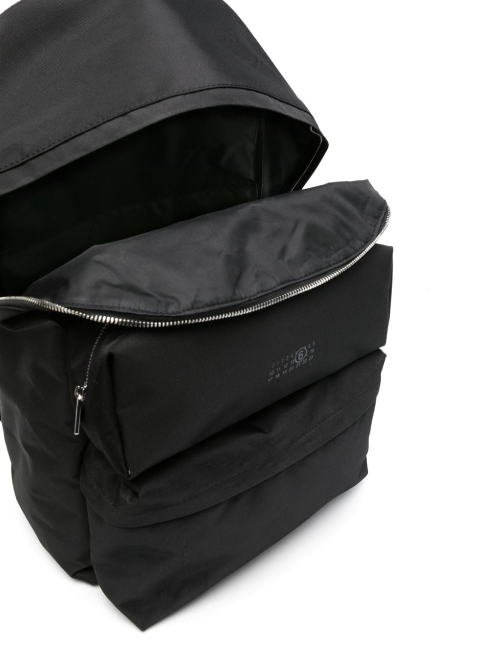 logo-print multi-pocket backpack - 5