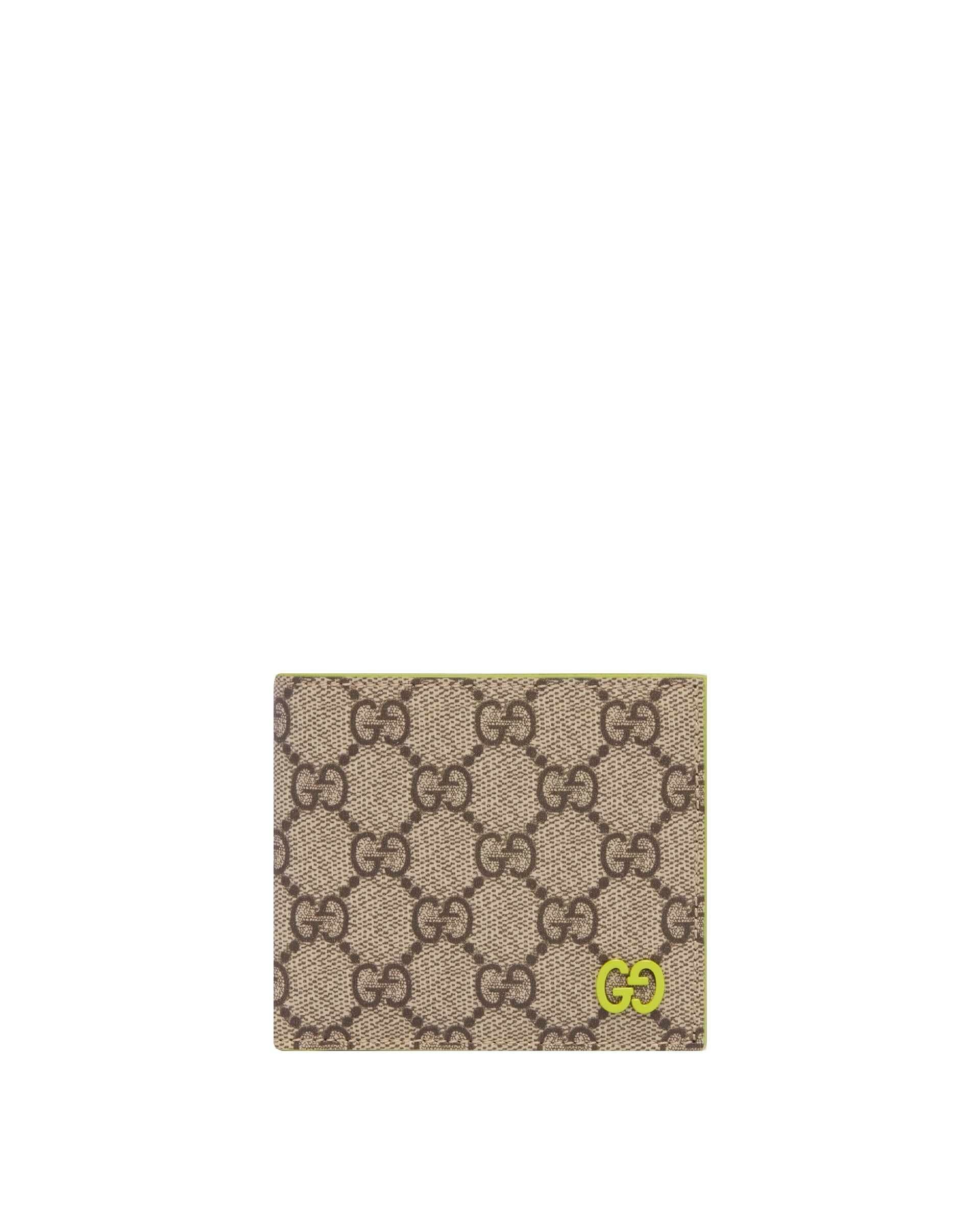 Beige GG Bifold Wallet - 1