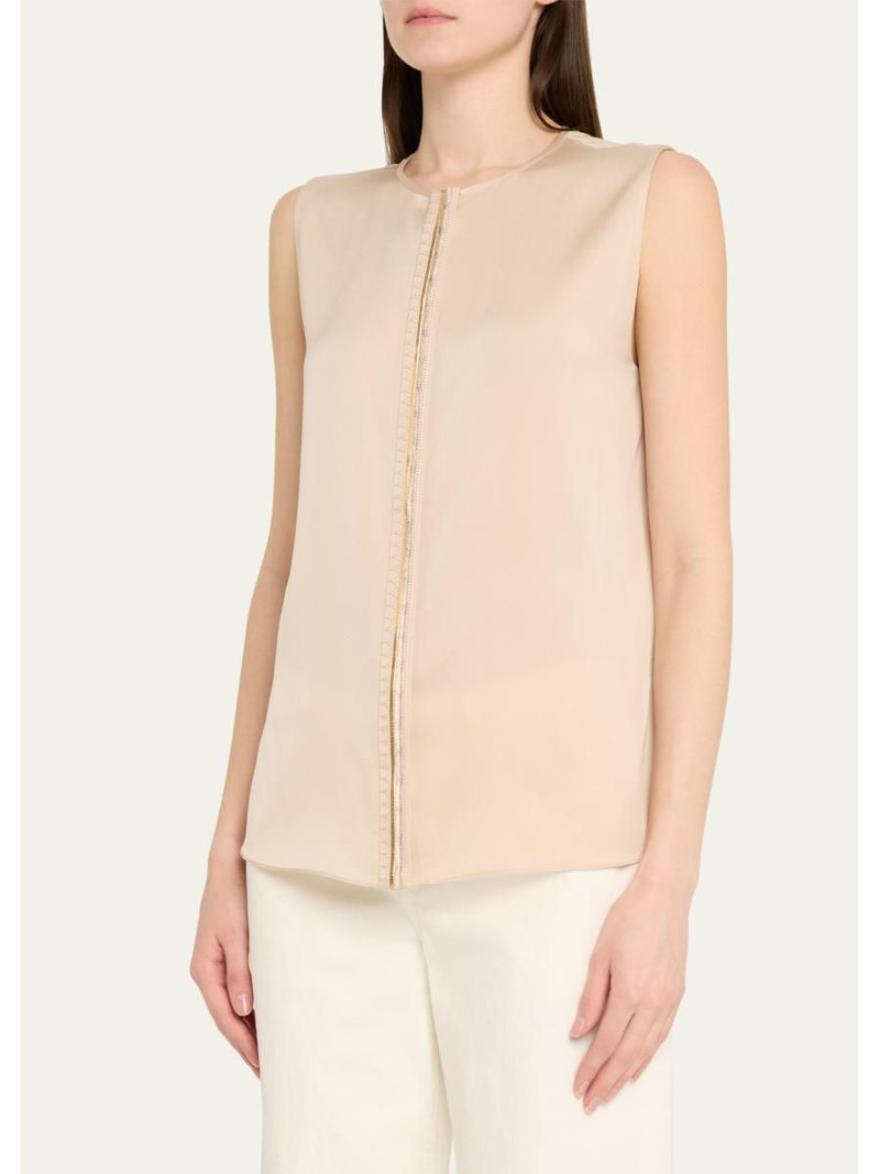 Robi Sleeveless Embroidered Blouse 4