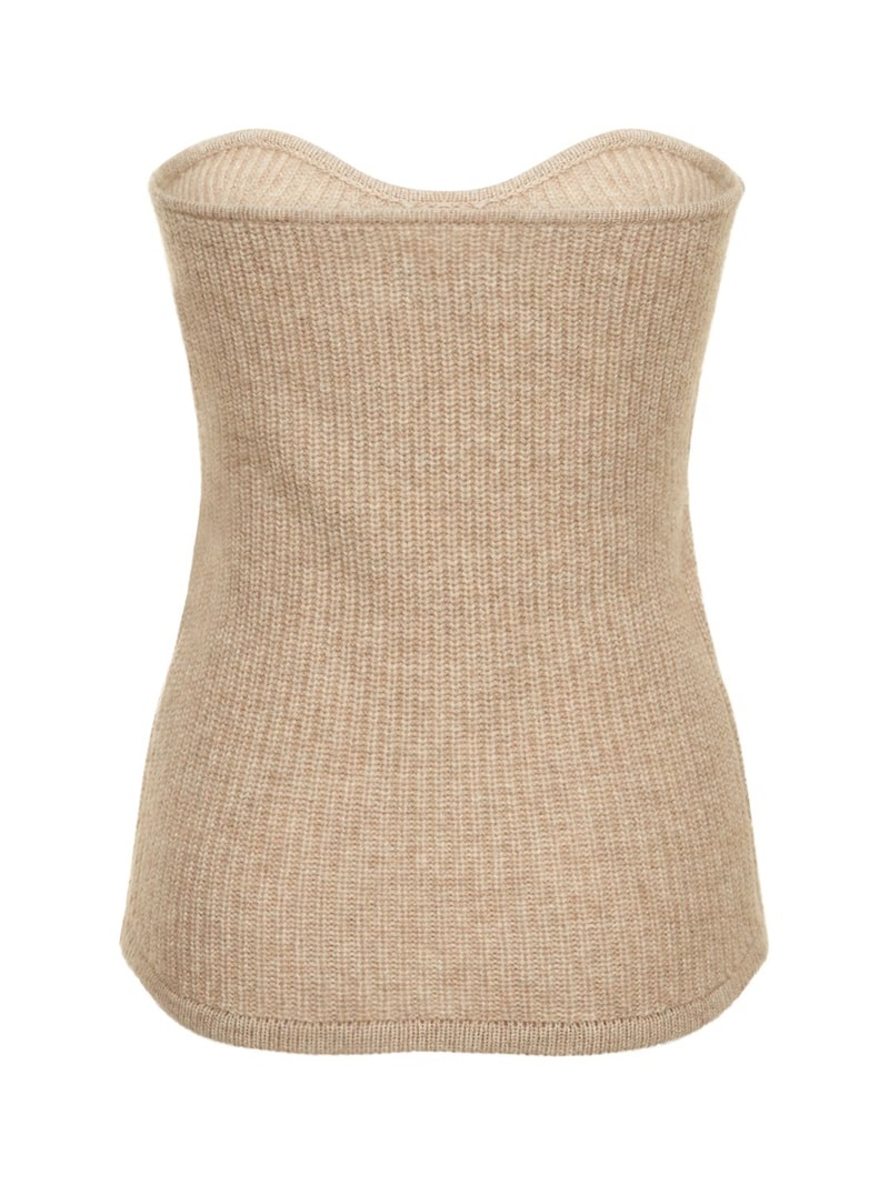 Blaze wool & cashmere knit top - 4