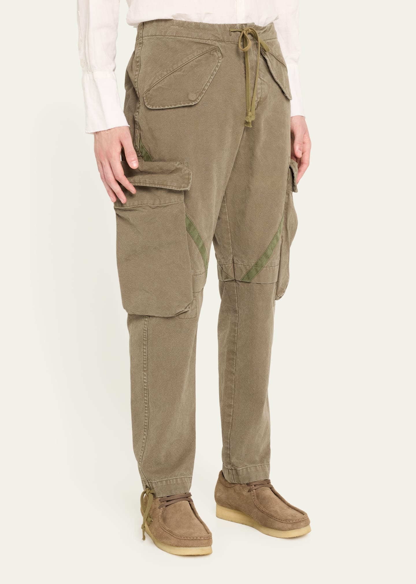 Men's Tent Paneled Cargo Pants - 4