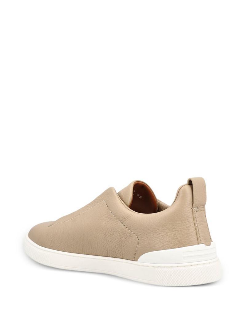 slip-on leather sneakers 3