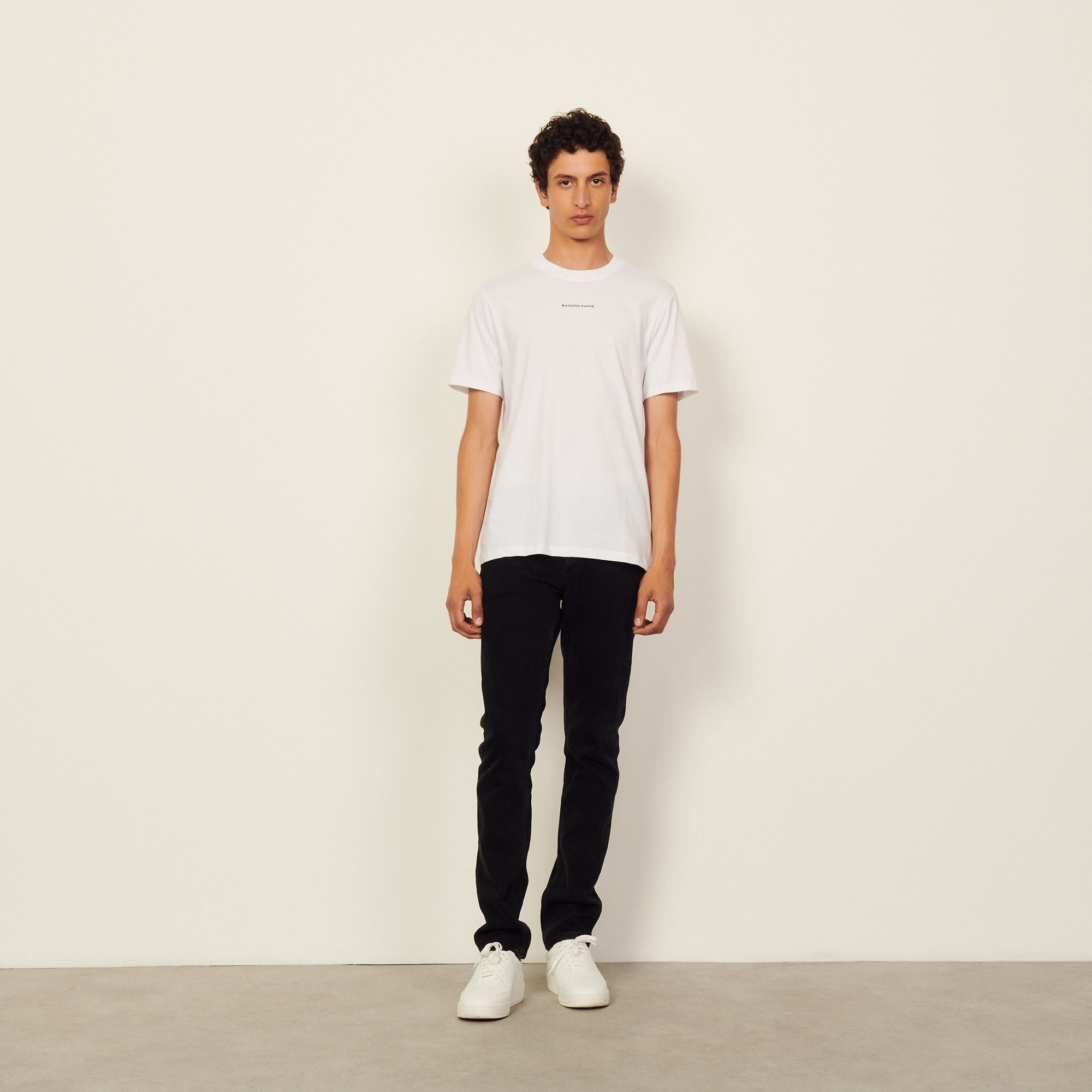 T-shirt with logo embroidery - 6