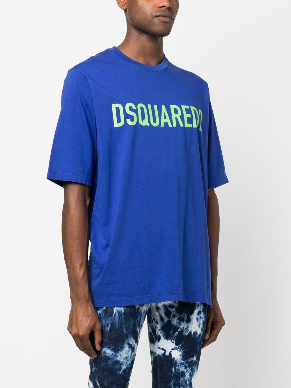 logo-print detail T-shirt - 3