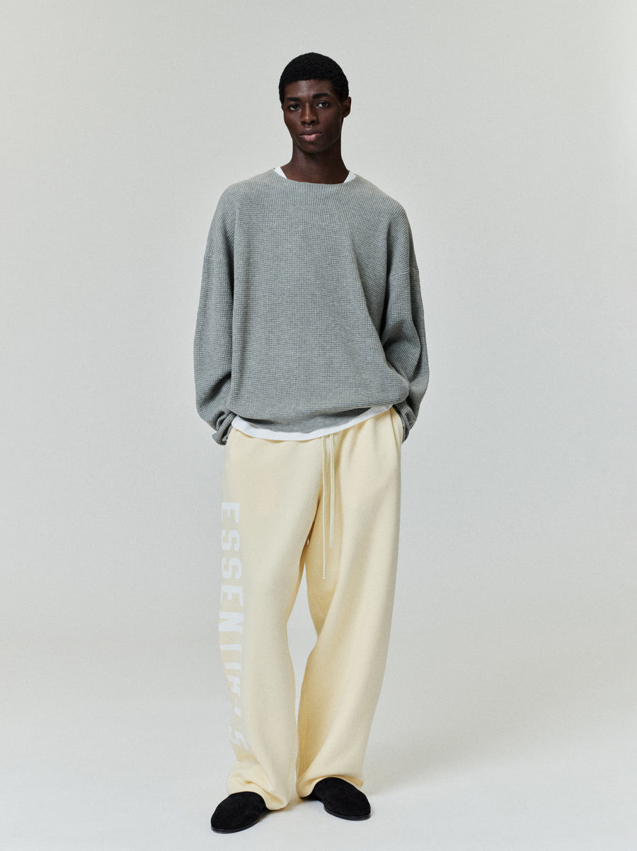 Waffle Crewneck Sweater - 2
