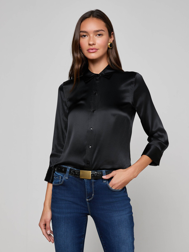 Dani Silk Blouse - 1