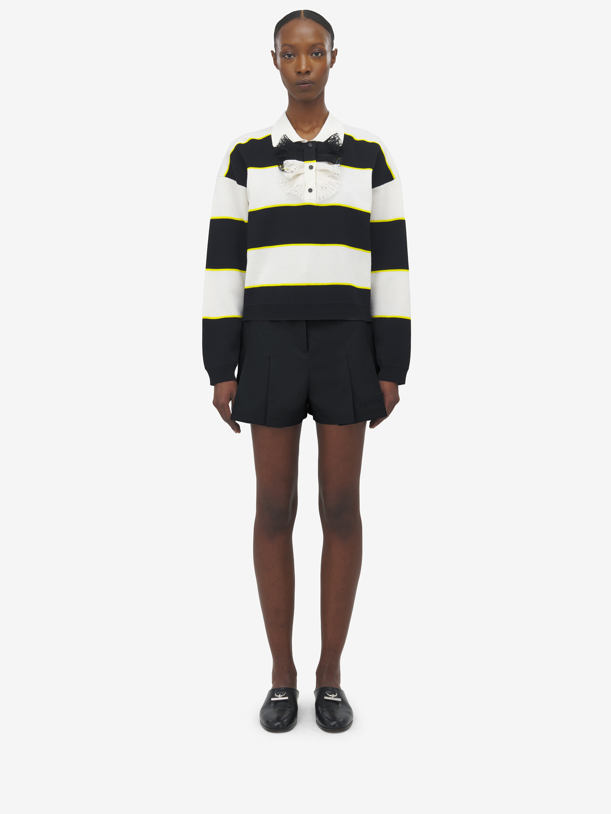 Striped Polo Jumper - 3