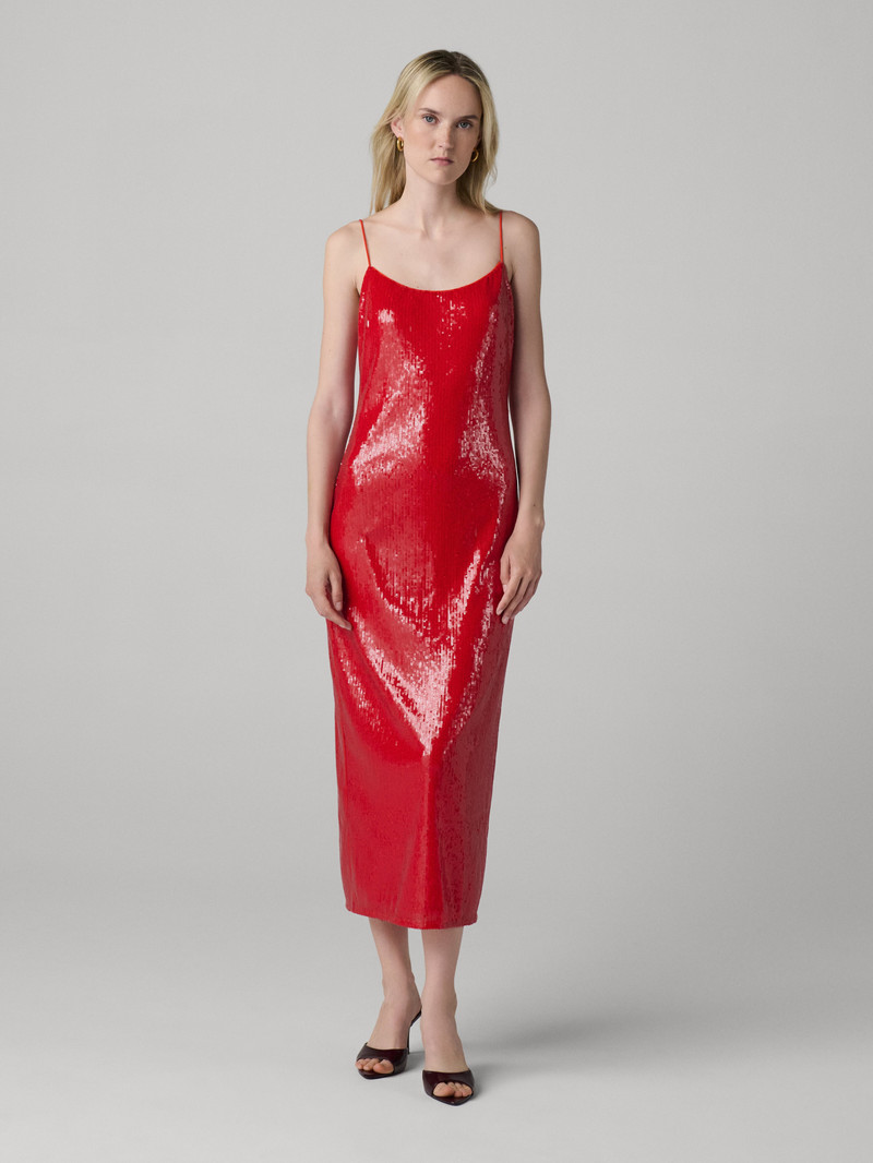Jane Sequin Slip Dress 1