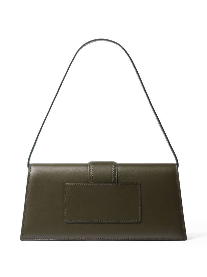 JACQUEMUS Le Chouchou leather flap shoulder bag outlook