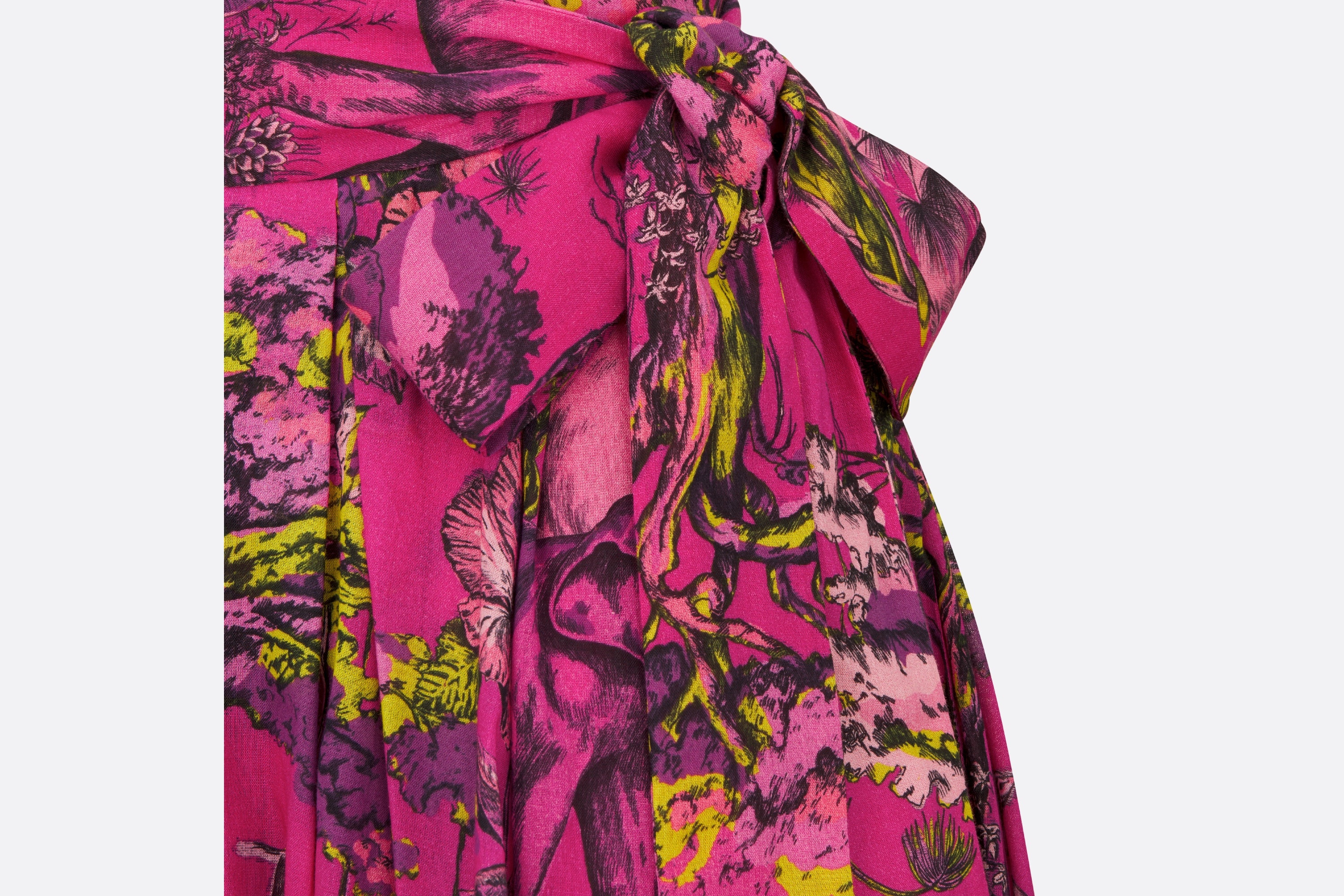 Mid-Length Pleated Skirt - 3