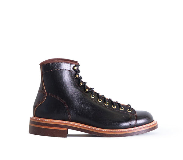 Monkey Boots Shinki Hikaku Horsebutt Black - 4