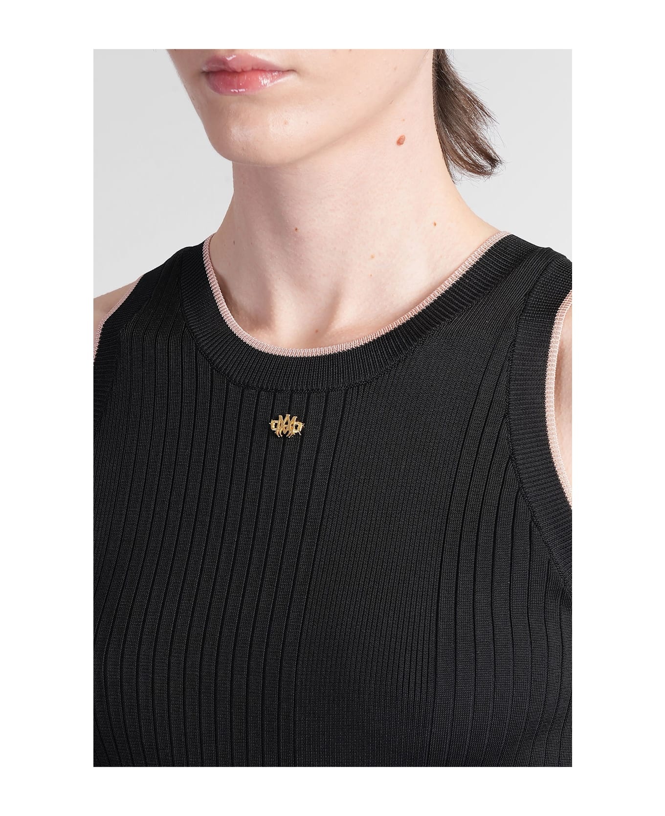 Topwear In Black Viscose - 5